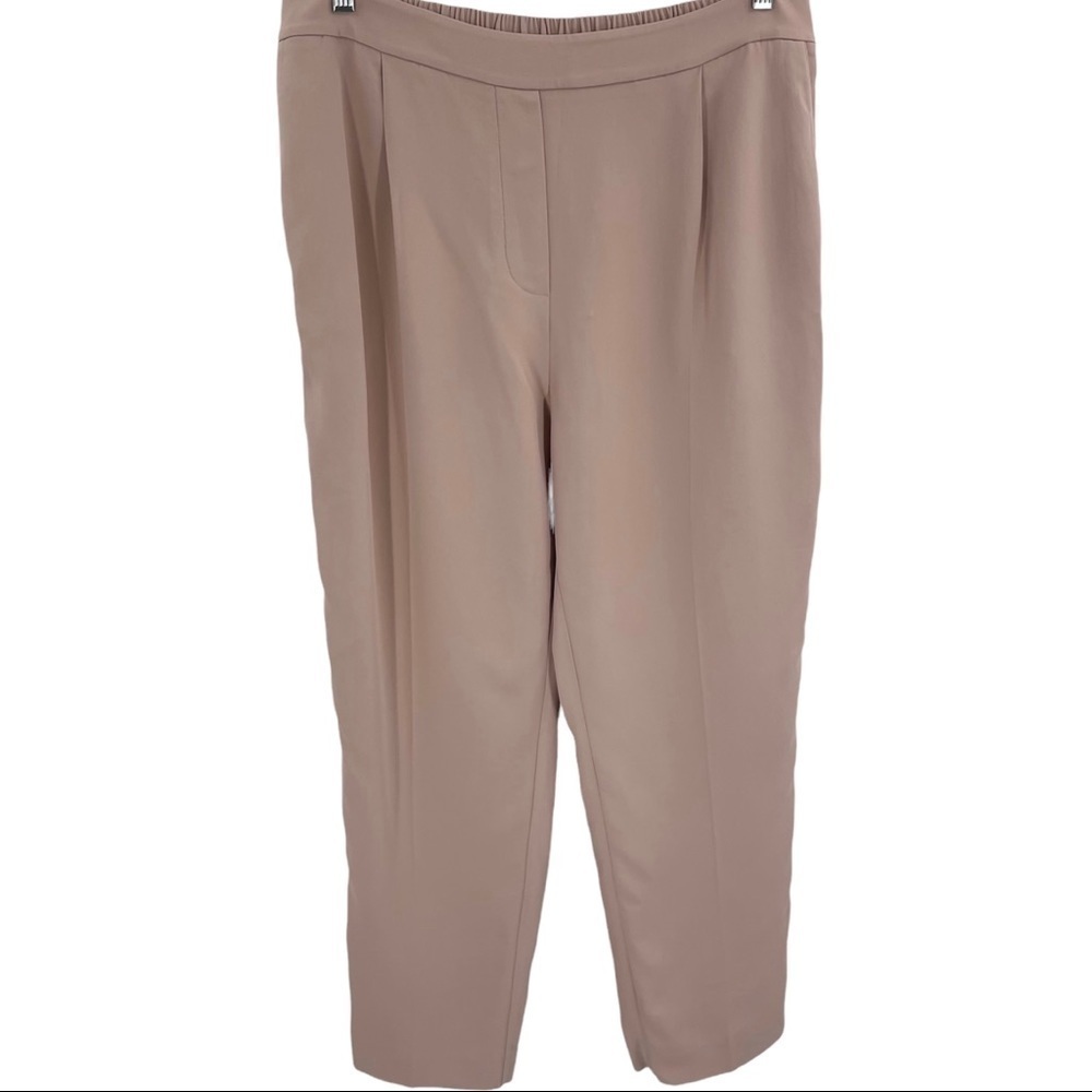 Boden 14 Albemarle Pull On Crepe Trousers Milkshake Light Pink. EUC! - Picture 5 of 10